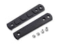BFF Packlite Griffschalen Canvas Micarta Schwarz Smooth